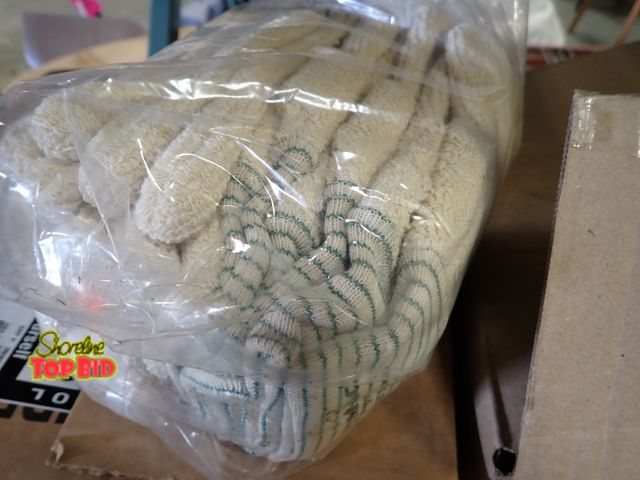 Lot 59-21140 - 2 Boxes Cloth Gloves, Size Medium. Benefits YMCA Camp Pendalouan