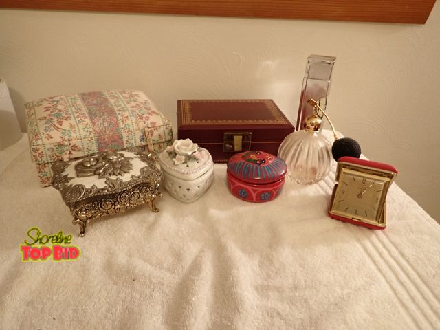 Lot 59-43284 - Vintage Jewelry Boxes &amp; More