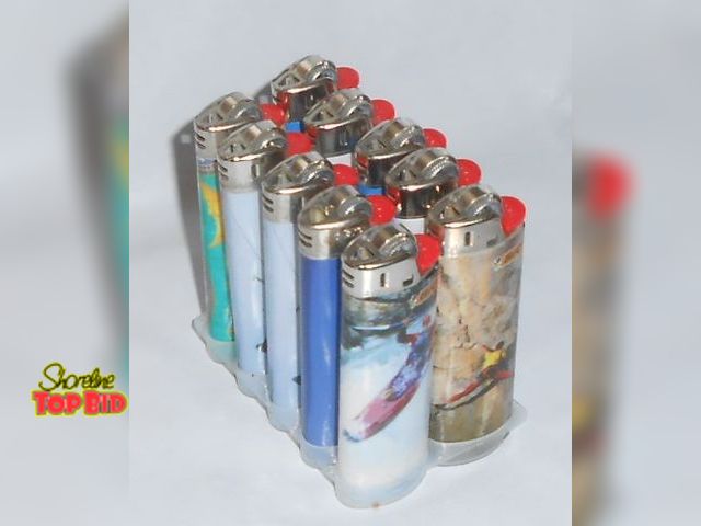 Lot 59-74340 - 10 Full Size Bic Lighters - Outdoor Theme