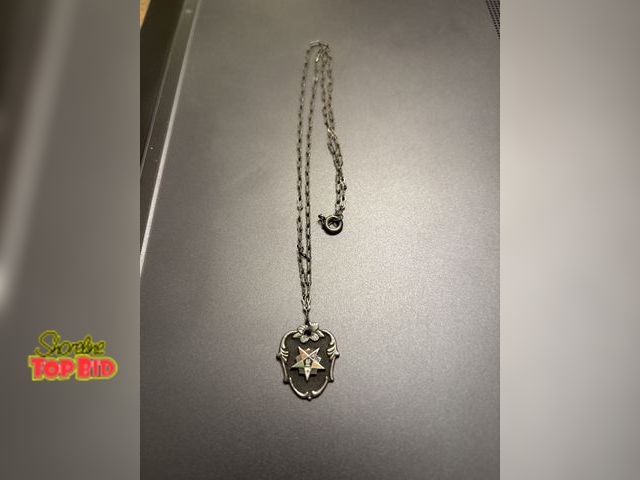 Lot 59-10005 - JUST IN! THIS LOT WILL CLOSE AT 9pm! Vintage fraternal Sterling silver biblical order of the Eastern...