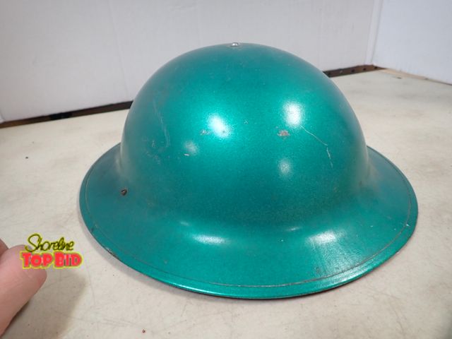 Lot 59-41420 - Antique Heavy Duty Steel US WWI Military Army Helmet with Chin Strap