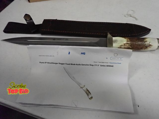 Lot 59-33222 - Puma IP Hirschfanger Dagger