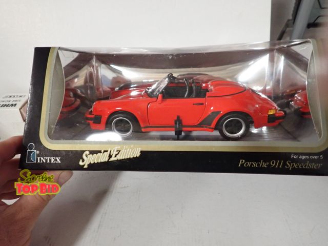 Lot 59-43341 - Intex 1:18 Scale Special Edition Porsche 911 Speedster Mint Condition, Unopened by Maisto Die-Cast C...