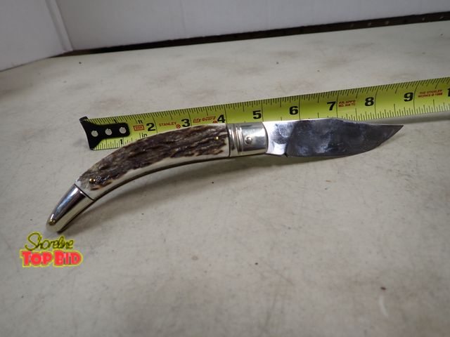 Lot 59-41314 - A.G.A. Campolin Maniago Italy Push Button Open Knife