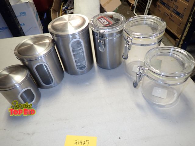 Lot 59-21427 - Food Storage Canisters
