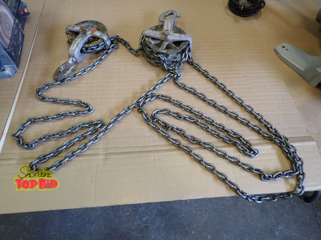 Lot 59-43766 - Heavy Duty Budgit Aluminum Light Weight Chain Host 1/2 ton