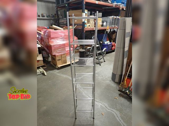 Lot 59-96023 - 64" x 13" x 11" Metal Storage Shelving Unit