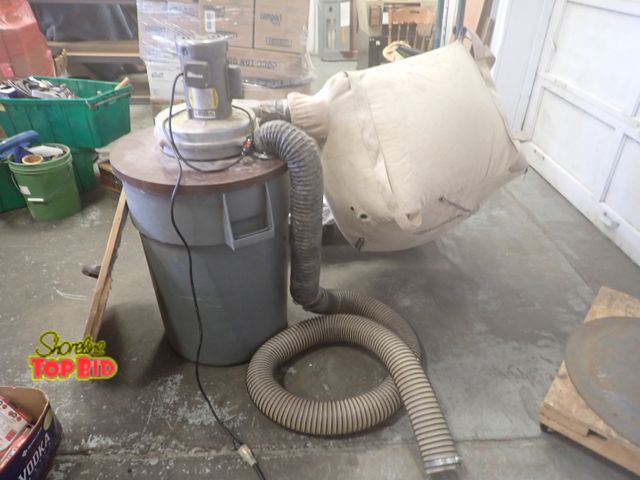 Lot 59-43778 - Baldor Industrial Dust Collector System, Tested - Working
