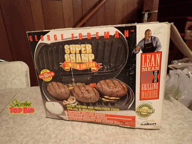 Lot 59-43138 - George Foreman Grilling Machine, Used