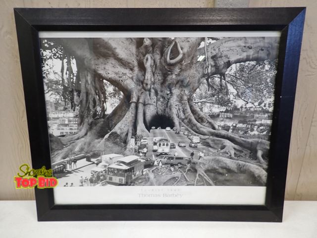 Lot 59-13082 - "Tourist Trap" Framed Art Print by Photographer Thomas Barley 26 1/2" x 32 1/2"