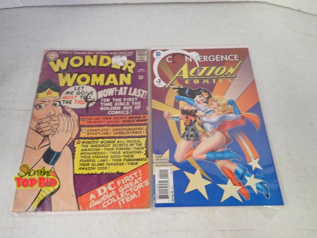 Lot 59-51033 - DC Wonder Woman Comic Book, DC Convergence Action Comic Book