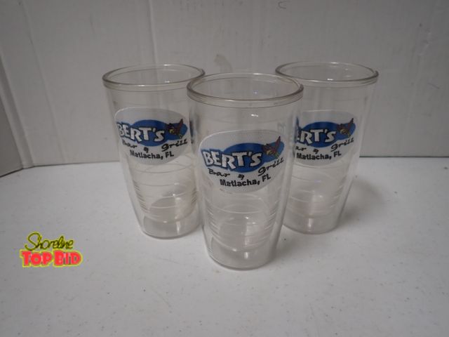 Lot 59-21519 - 3 Lifetime Bert's Bar &amp; Grill Matlacha FL Mugs