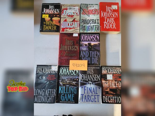 Lot 59-93224 - Iris Johansen 10 Book Paperback Lot! See photos for specific titles included.