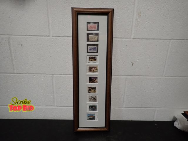 Lot 59-50034 - 1949, 1950, 1955, 1980, 1982, 1984, 1985, 1987, 1992, and 1994 Michigan Game Fish Stamp Collection F...