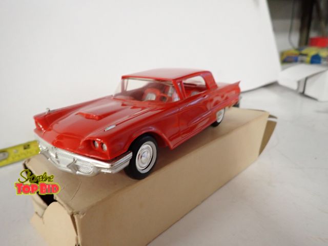Lot 59-43362 - 1960 Red T-Bird Mint Condition 8" Plastic Car