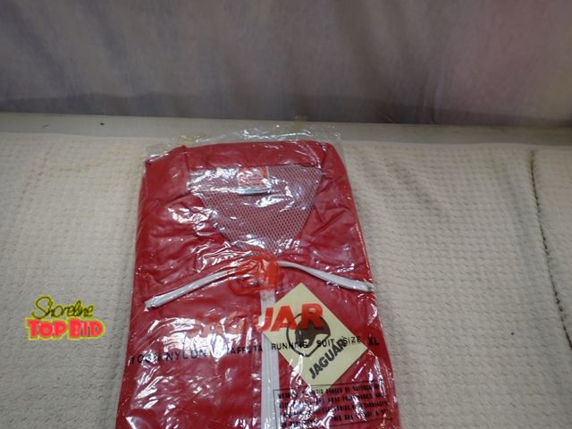 Lot 59-45055 - New Old Stock Vintage from 1970s to 1980s Jaguar 100% Nylon Taffeta Running Suit Size XLarge, Never ...