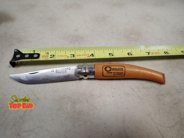 Lot 59-41288 - No. 7 Virobloc Brevete Coghlan's Brand Flip Knife Made in France by Opinel, Very Sharp, New