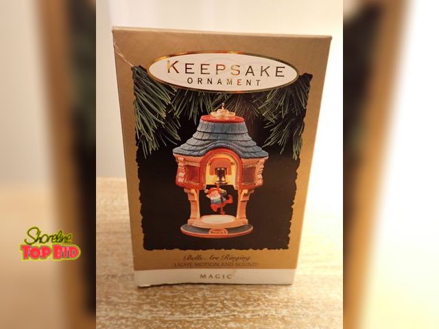 Lot 59-41725 - Hallmark keepsake Bells Are Ringing ornament