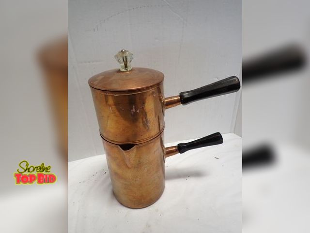 Lot 59-10249 - Vintage Neapolitan "Flip" Coffee Maker also known as a Cuccuma
