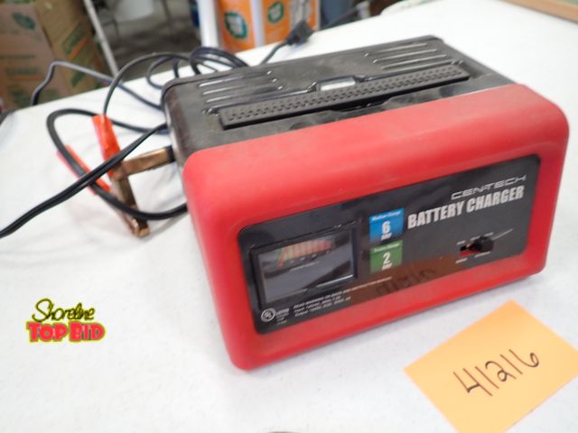 Lot 59-41216 - Cen-Tech Battery Charger