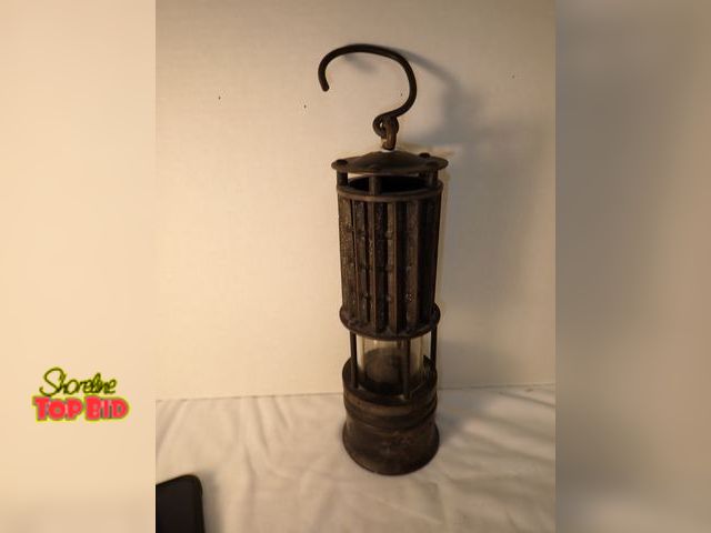 Lot 59-21159 - Antique 1915-1940 Wolf Permissible Flame Safety Miners Lamp/Nautical