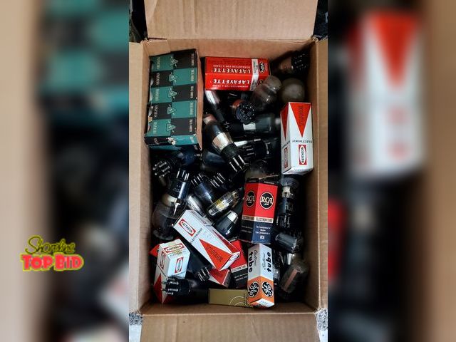 Lot 59-43626 - Assorted Vacuum Tubes Radio Audio Etc