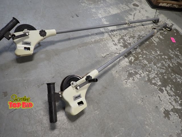 Lot 59-13039 - 2 Cannon Down Fishing Riggers