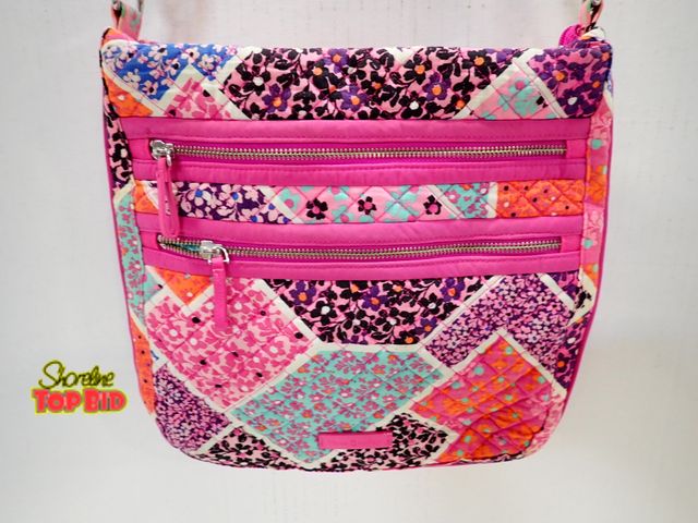 Lot 59-43279 - Vera Bradley Triple Zip Crossbody Bag