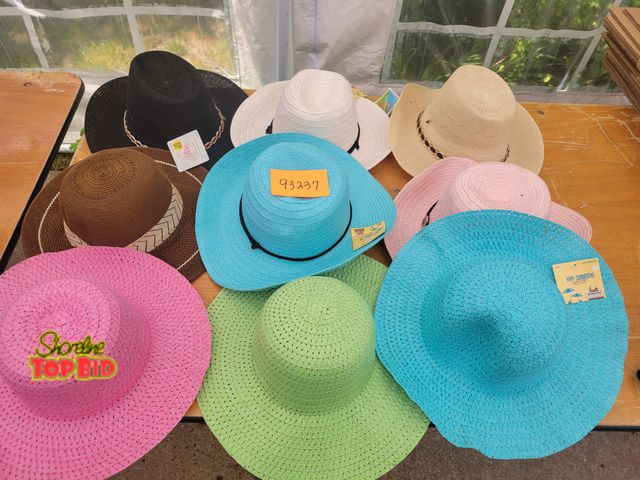 Lot 59-93237 - 9 Ladies Hats A colorful array of ladies hats!