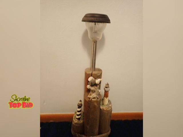 Lot 59-43493 - Nautical Outdoor Solar Light Decor