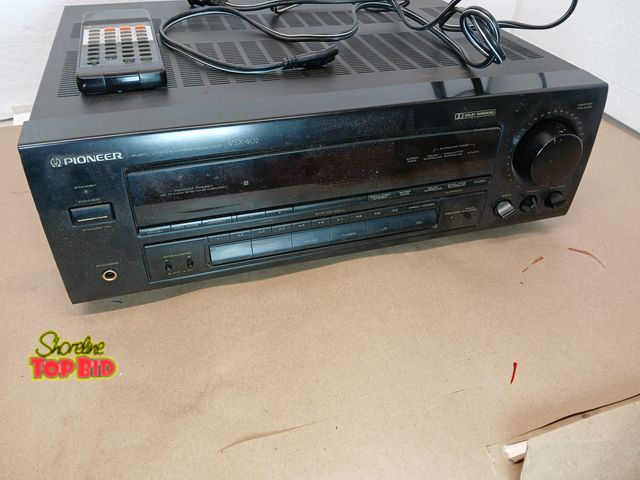 Lot 59-71018 - Sony Vsx-402 Receiver Pioneer Audio Video Stereo Receiver VSX-402 PARTS REPAIR