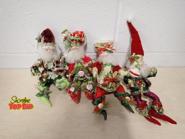 Lot 59-31282 - 4 Mark Roberts Christmas fairy set