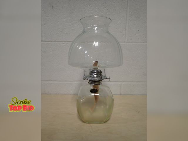 Lot 59-33017 - Vintage Lamplight Farms Oil Lamp