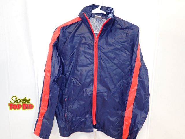 Lot 59-45157 - New Old Stock Vintage from 1980s - 1990s Jaguar 100% Nylon Windbreaker Track Suit with Detachable Ho...
