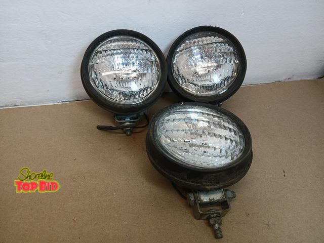 Lot 59-71040 - 3- RAT ROD TRUCK TB 9-46 CLEAR LIGHT RUBBER COATED Vintage Fender  light