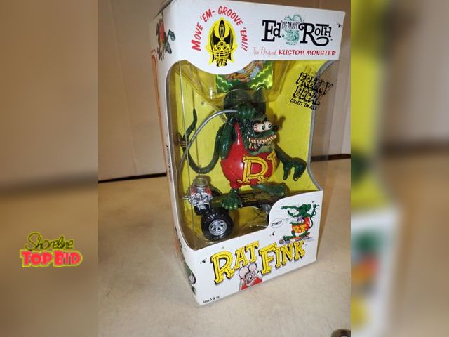 Lot 59-41180 - New Kustom Monster Rat Fink Toy
