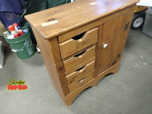 Lot 59-96044 - Vintage Storage Cabinet 32" x 28" x 12"