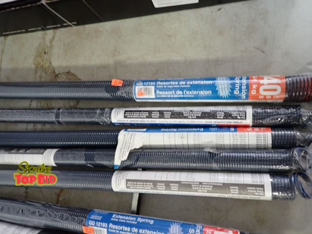 Lot 59-21125 - 4 Extension Springs, 70 lb. Benefits YMCA Camp Pendalouan