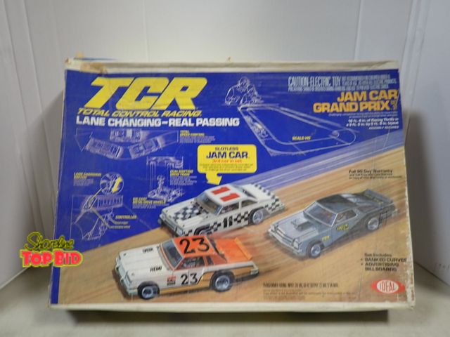 Lot 59-41182 - Vintage TCR Jam Car Grand Prix Race Set, Used, by Ideal