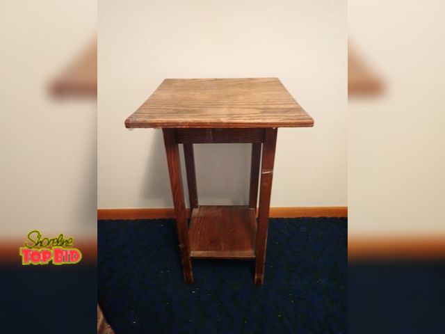 Lot 59-43500 - 2-Tier Wood Table