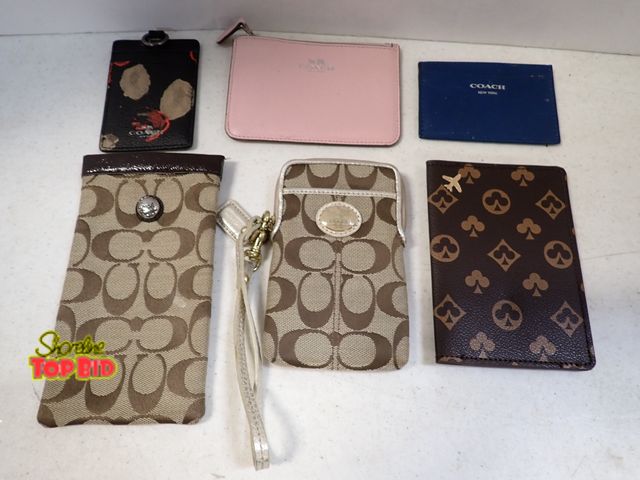 Lot 59-43254 - Authentic Coach Coin Purses, Cases &amp; More