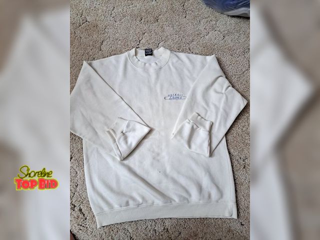 Lot 59-76004 - Detroit Lions sweater size L