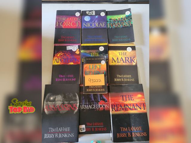 Lot 59-93222 - Left Behind 10 Book Lot! Included are titles from the ever-popular Left Behind series. See photos fo...