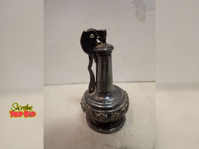 Lot 59-14585 - Ronson 1940s-50s Mid-Century "Decanter" Table Lighter - Great Condition, Still Sparking