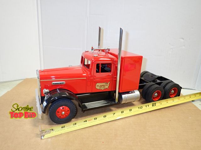 Lot 59-20057 - All American Toy Co. Kenworth Tractor, Mint Condition 18" long