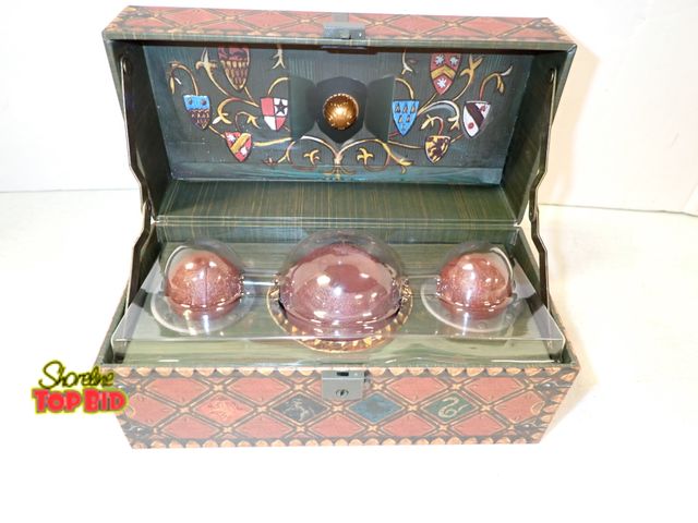 Lot 59-43611 - Harry Potter Collectible Quidditch Set with Poster