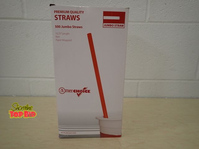 Lot 59-45005 - 500 Jumbo Premium Quality Straws