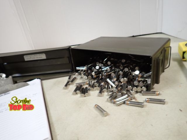 Lot 59-41163 - S.W.-F 357 Mag Bullets with Ammo Case