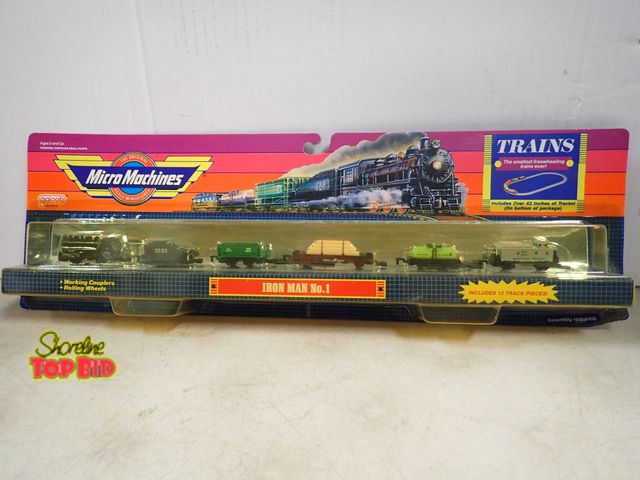 Lot 59-41853 - Micro machines Iron Man No.1 train