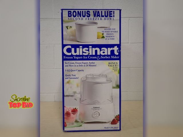 Lot 59-41034 - Cuisinart Frozen Yogurt - Ice Cream &amp; Sorbet Maker